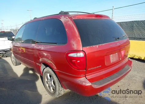 2005 Dodge Grand Caravan Sxt из США, поврежденный, VIN 2D4GP44L55R531927
